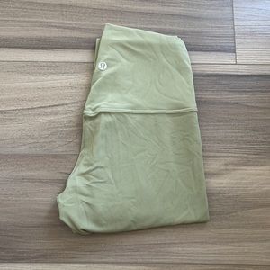 Lululemon align pants - willow green